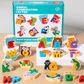 📢📢40% OFF !! ⏰ Wooden Letter & Animal Toy – 26‑piece, educational & fun ✨