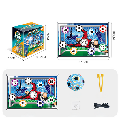 📢📢40% OFF !!⏰️  Kids Soccer Ball Game Set – Complete with Goal & Pump, Outdoor Play & Skill Development ✨