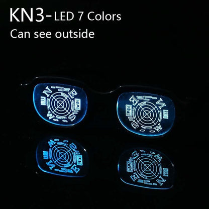 📢📢40% OFF !! ⏰LED Luminous Glasses Light-Up Eyewear