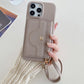 🔥2026 NEW ARRIVAL🔥Protective Pink Wallet Phone Case with Mirror & Wristlet