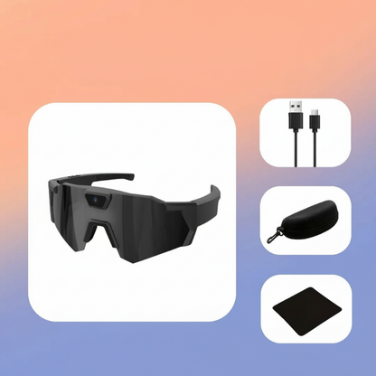 📢📢50% OFF !!!⏰🕶️Outdoor Cycling Camera Glasses🎥