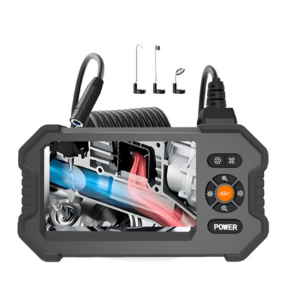 📢📢40% OFF !! ⏰ Portable 1080P HD Inspection Camera – 4.3" LCD Screen Endoscope Camera with Waterproof Cable for Auto Repair, Pipes & Home Inspection