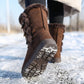 👢 60% OFF NOW! ❄️Women's Ultra-Warm Faux Fur Lined Mid-Calf Snow Boots