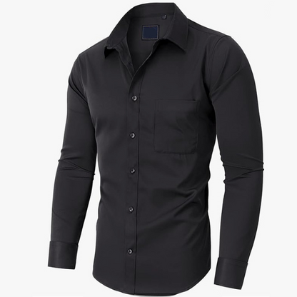 🎁2026 New Arrivals 50% OFF💥Solid-Color Long-Sleeve Shirt