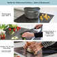 📢📢40% OFF !!⏰👩‍🍳🔪Must‑Have Cooking Tool！🥩🥦Safer, Cleaner & More Convenient!💥304 Stainless Steel Cutting Board