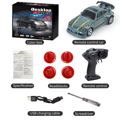 📢📢70%  OFF !! ⏰Rechargeable Mini Desktop RC Drifting Car