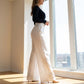 📢📢60%  OFF !! ⏰Women's High-Waist Wide-Leg Trousers with Belt Accent