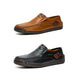 🔥 60% OFF ⏰ Classic Men’s Leather Shoes – Breathable Calfskin, Slip-On Comfort & Timeless Style! 👞✨