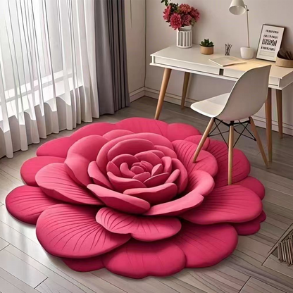 📢📢50%  OFF !! ⏰Floral Plush & Diatomaceous Earth Floor Mat