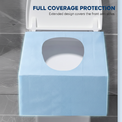 📢📢40% OFF !! ⏰Almost Gone-💥Disposable Waterproof Toilet Seat Covers Pack – Hygienic, Comfortable & Perfect for Travel & Public Restrooms 🧳