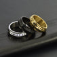📢📢60%  OFF !! ⏰Titanium Steel Viking Rune Rotating Ring