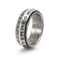 📢📢60%  OFF !! ⏰Titanium Steel Viking Rune Rotating Ring