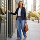 📢📢50% OFF ⏰💡Designed in the USA💡Women's Vintage High-Waist Wide-Leg Jeans👖