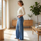 📢📢50% OFF ⏰💡Designed in the USA💡Women's Vintage High-Waist Wide-Leg Jeans👖