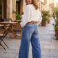 📢📢50% OFF ⏰💡Designed in the USA💡Women's Vintage High-Waist Wide-Leg Jeans👖