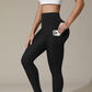 📢📢40% OFF !!!⏰ High-Waisted Tummy Control Yoga Pants with Pockets
