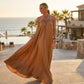 📢📢60%  OFF !! ⏰Women's Elegant Halter-Neck Backless Maxi Dress👗