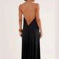 📢📢60%  OFF !! ⏰Women's Elegant Halter-Neck Backless Maxi Dress👗