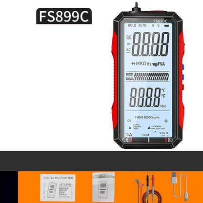 📢📢50%  OFF !!!⏰Limited-time offer-USB Rechargeable Digital Multimeter