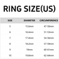 📢📢60%  OFF !! ⏰Titanium Steel Rotatable Spinner Ring with Zirconia