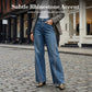 🎁2026 New Arrivals 50% OFF💥Women's Rhinestone-Embellished Wide-Leg Jeans👖