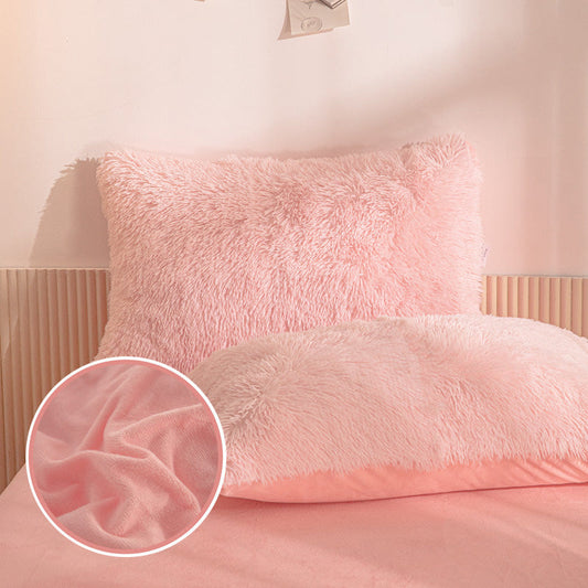 📢📢40% OFF !! ⏰ Winter Plush Bedding Set – 4‑piece, warm & cozy ✨