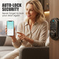 📢📢50%  OFF !! ⏰Smart Fingerprint Deadbolt Lock with Keypad