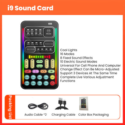 📢📢50%  OFF !! ⏰Universal Sound Card for Phones & PCs