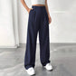 📢📢60% OFF !!!⏰Limited-time offer-Women’s Solid High Waist Wide-Leg Pants