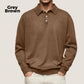 📢📢55%  OFF !! ⏰Men's Comfortable Long Sleeve Lapel Shirt