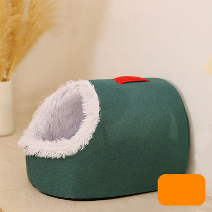 📢📢50%  OFF !! ⏰Winter Warm Pet Cave Bed
