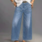 📢📢60% OFF!!⏰Women's Casual High-Rise Wide-Leg Jeans