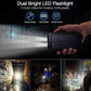 ⚡ Portable Solar Power Bank – Solar Powered Charger with Dual LED Flashlights 🔋