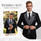 📢📢50% OFF !!!⏰Modern Contrast Color Wedding Suit