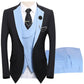 📢📢50% OFF !!!⏰Modern Contrast Color Wedding Suit