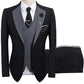 📢📢50% OFF !!!⏰Modern Contrast Color Wedding Suit