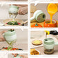 📢📢50% OFF !! ⏰🔪4 In 1 Handheld Electric Vegetable Cutter Set