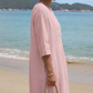 📢📢60% OFF!!⏰Women's Casual Loose Midi Dress with Embroidery