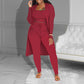 📢📢50% OFF!!⏰Casual 3-Piece Knit Set – Cropped Top, Cardigan & Pants
