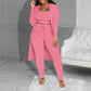 📢📢50% OFF!!⏰Casual 3-Piece Knit Set – Cropped Top, Cardigan & Pants
