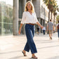 📢📢50% OFF!!⏰Women's Casual High-Rise Wide-Leg Jeans