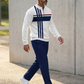 📢📢40% OFF !!!⏰Men's Graphic Print Pullover & Pants Set
