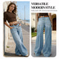 📢📢50% OFF !!!⏰Women's High-Waist Wide-Leg Jeans