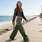 📢📢50% OFF !!!⏰Women's High-Waist Wide-Leg Jeans