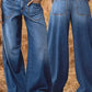 📢📢50% OFF !!!⏰Women's High-Waist Wide-Leg Jeans