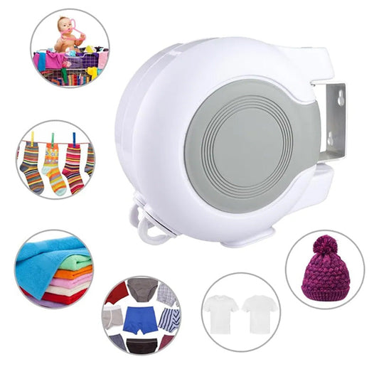 📢📢50% OFF !!!⏰Invisible retractable clothesline with double line