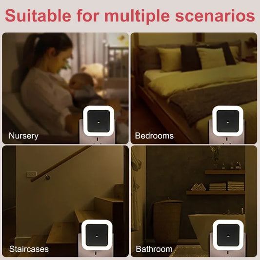 📢📢50% OFF !! ⏰ 2026 Sale — Over 88,000 Sold! 🌙 Plug-in LED Night Light – Dusk-to-Dawn Sensor & Warm White Glow 🏠