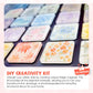 Clear Acrylic DIY Fridge Magnet Kit