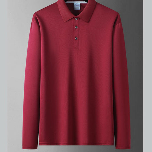 📢📢40% OFF !! ⏰ Men's Business-Casual Long Sleeve Shirt – Breathable, Classic Collar & Refined Placket (S–L) 🏢