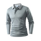 📢📢40% OFF !! ⏰ Men's Business-Casual Long Sleeve Shirt – Breathable, Classic Collar & Refined Placket (S–L) 🏢